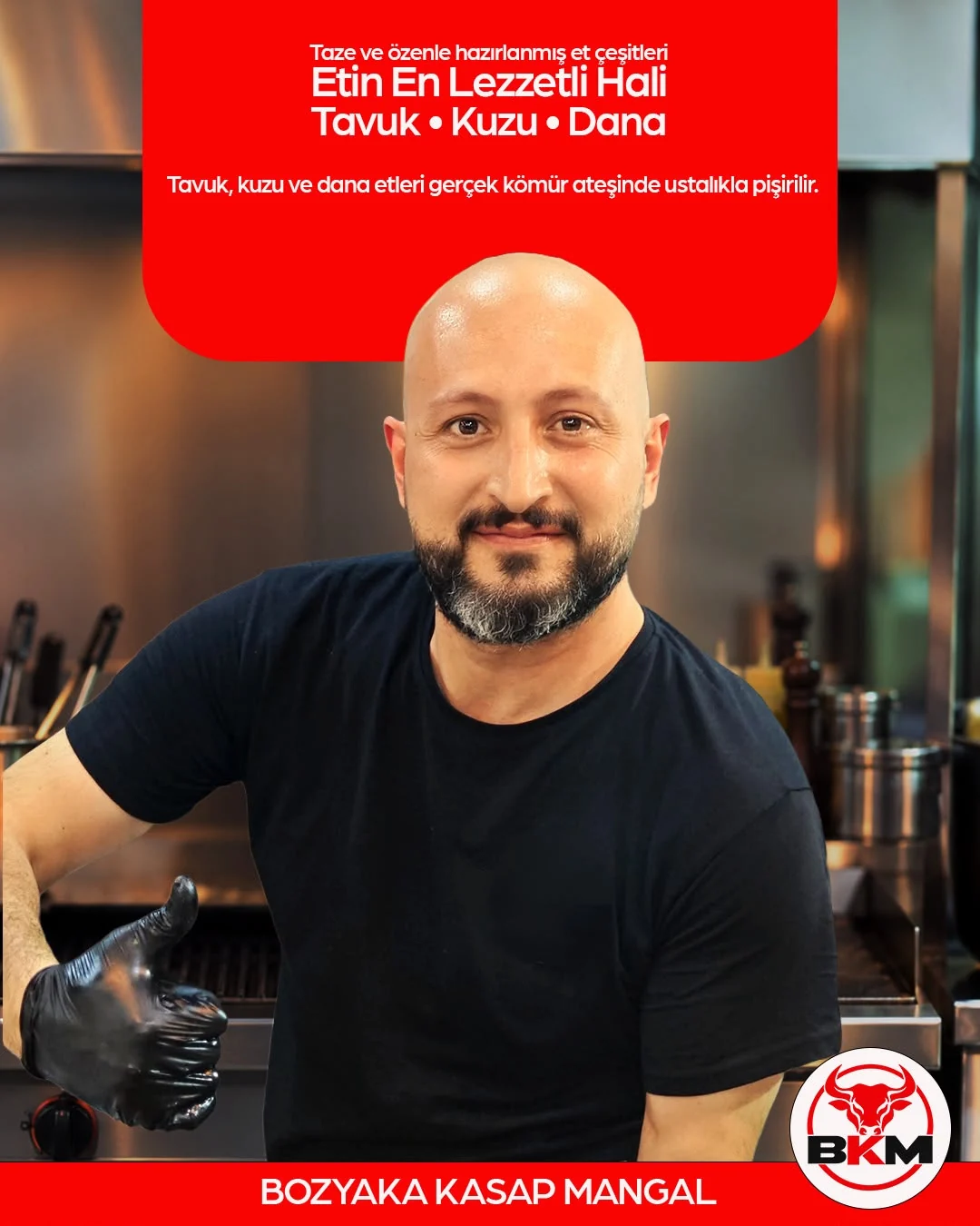 Özgür Şef, Bozyaka Kasap ve Mangal mutfağında